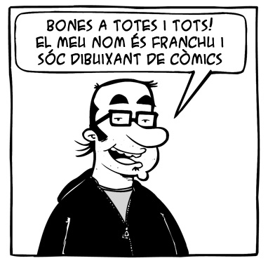 Webcomic Demà començo by Franchu
